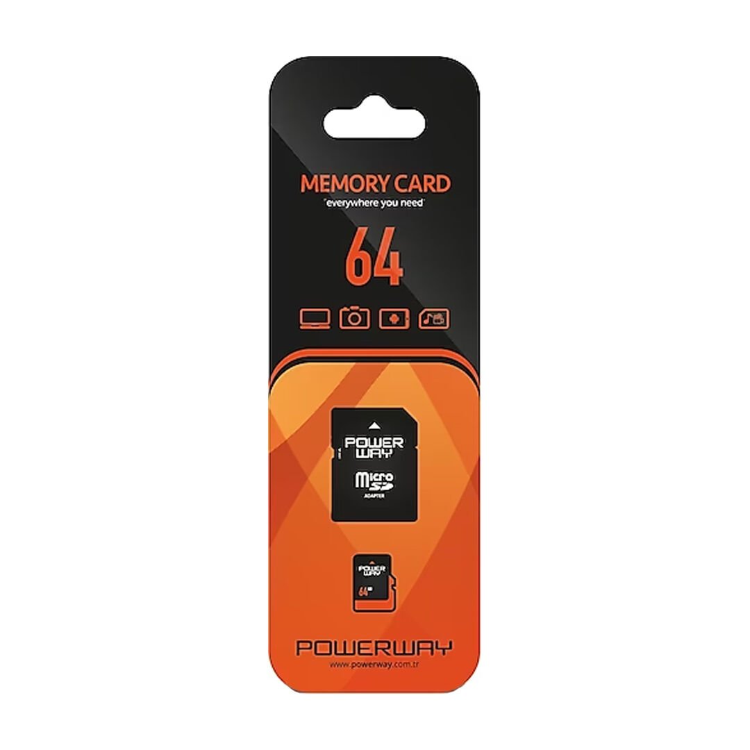 Powerway PWR-64 64 GB Micro SD Hafıza Kartı