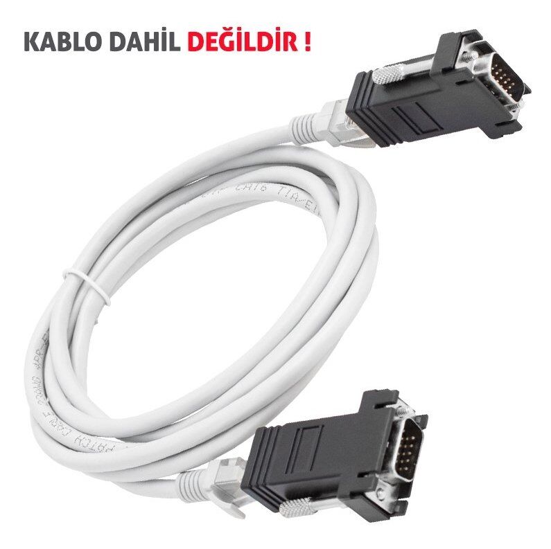 Powermaster Vga To RJ45 Extender Uzatıcı Çevirici