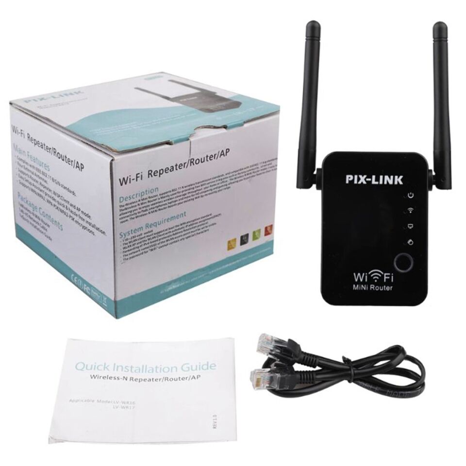 PowerMaster PM-15939 300 Mbps 2.4Ghz Wifi Router - Repeater