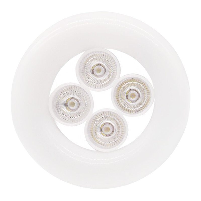 Powermaster KK-902 E27 Duy 4'lü 48 Watt Beyaz Ufo Led Lamba
