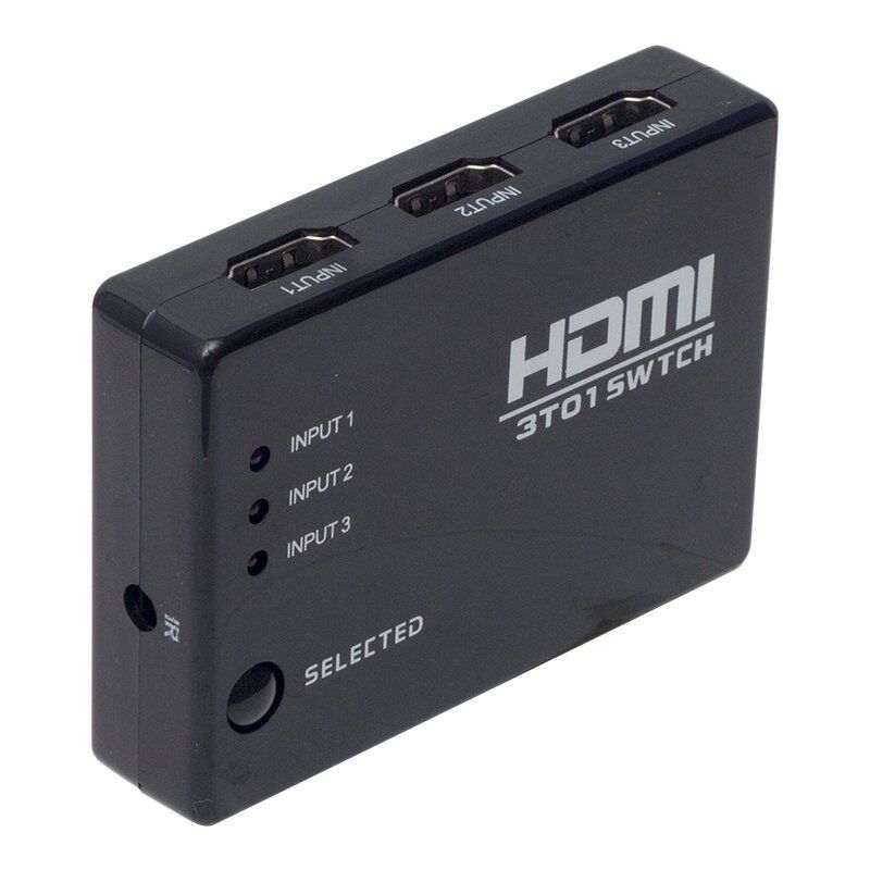 Powermaster PM-6853 3 Giriş 1 Çıkış HDMI Switcher Toplayıcı