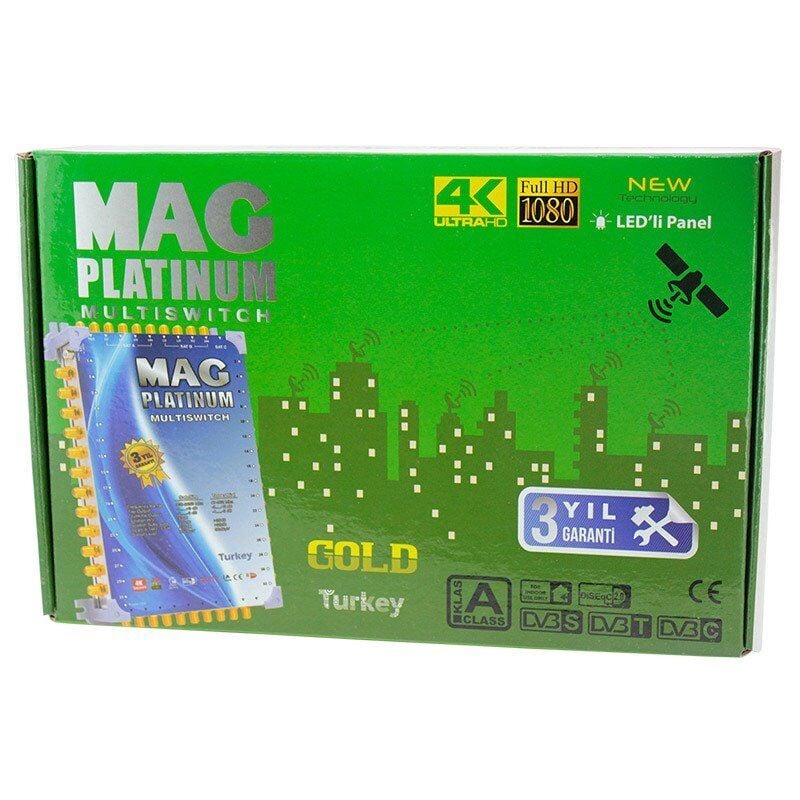 Mag Platinum 10-8 Kaskatlı Uydu Santrali