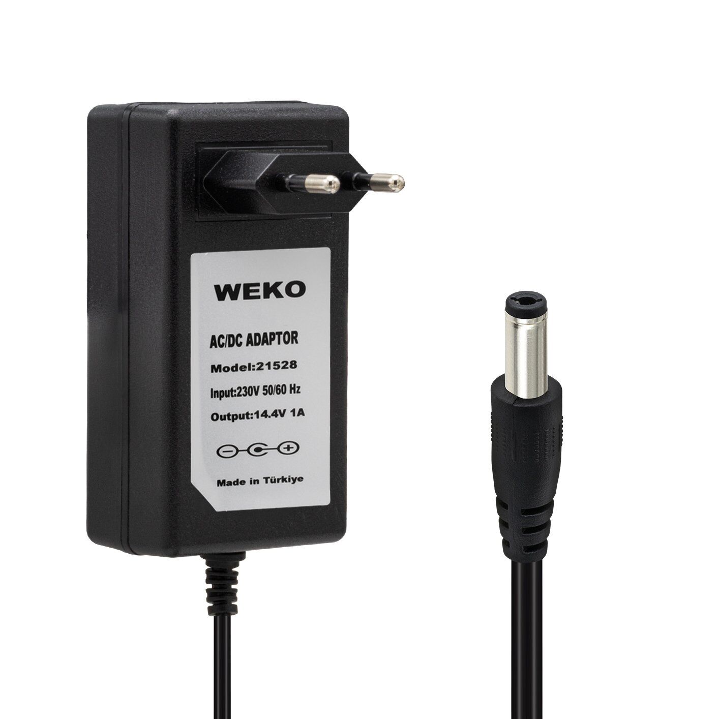 Weko 14.4 Volt - 1 Amper Işıklı Kasa Priz Tip Adaptör