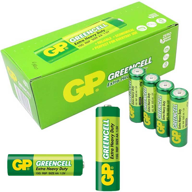 GP 15G-2S4 Greencell R6P AA Kalem Pil (40'lı Paket)