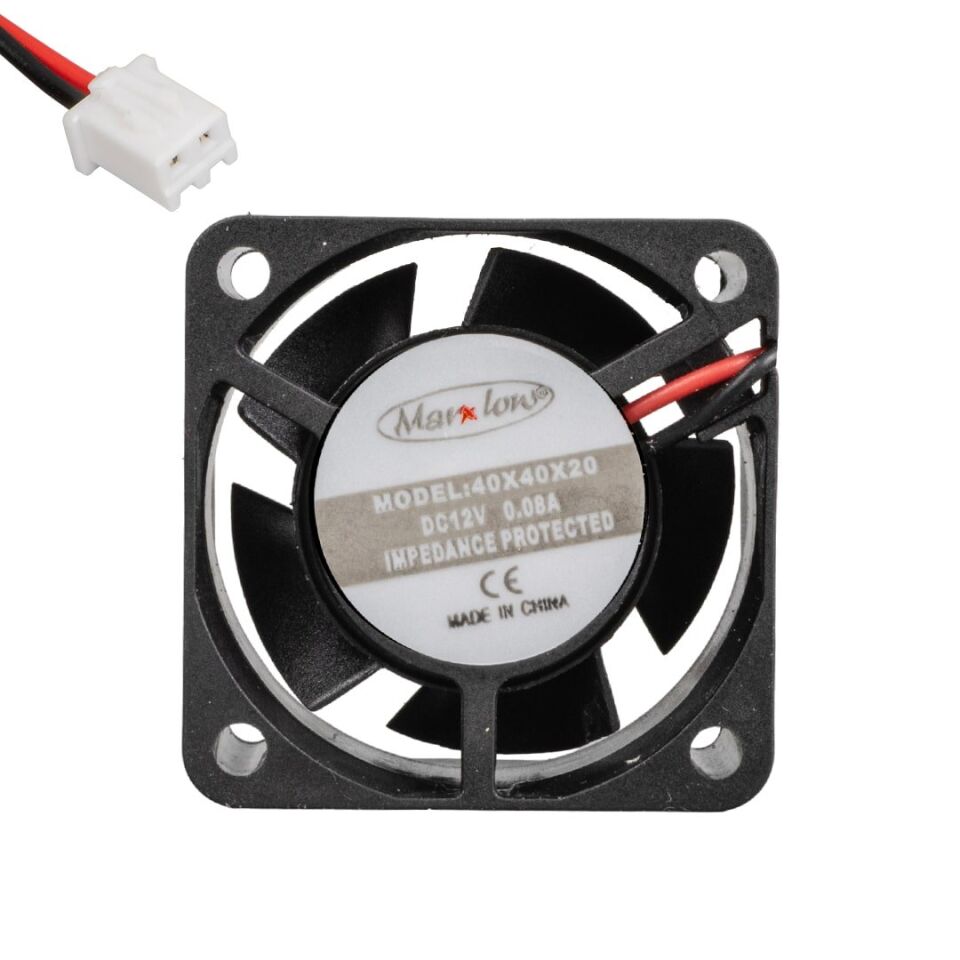 Powermaster PM-21372 40X40X20 mm 4X4 12 Volt Fan