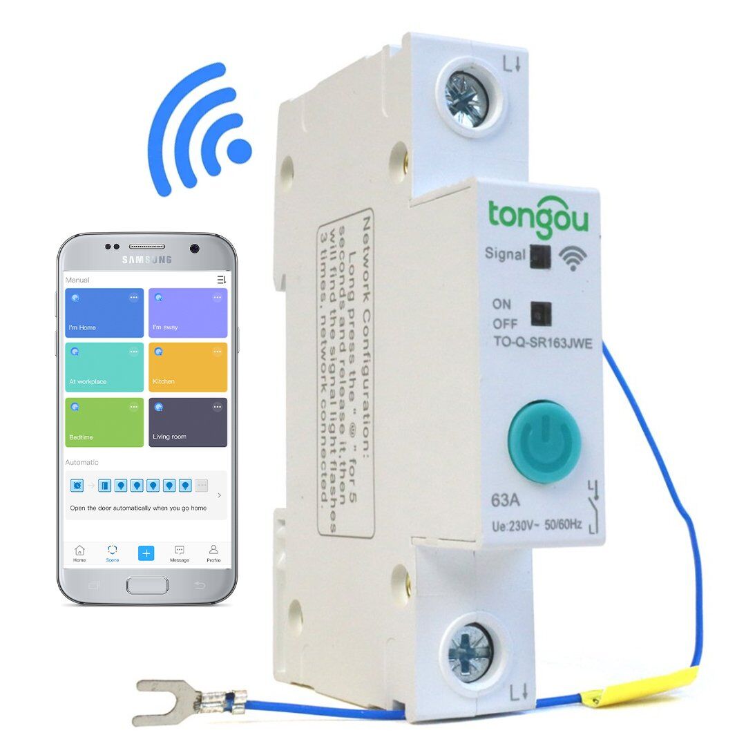 PowerMaster PM-14603 Akıllı Ev Sistemi İçin Wifi Sigorta 63A