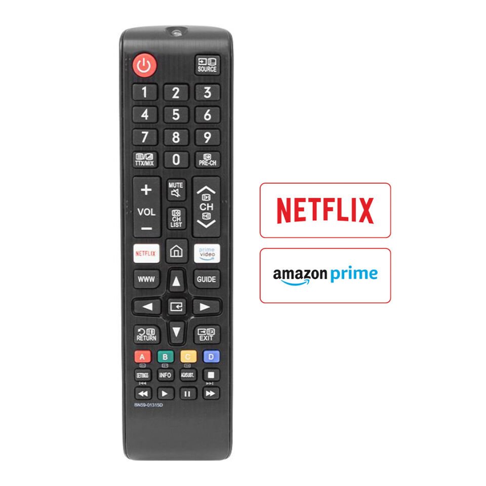 Samsung Netflix - Prime Video Tuşlu Lcd Led TV Kumanda