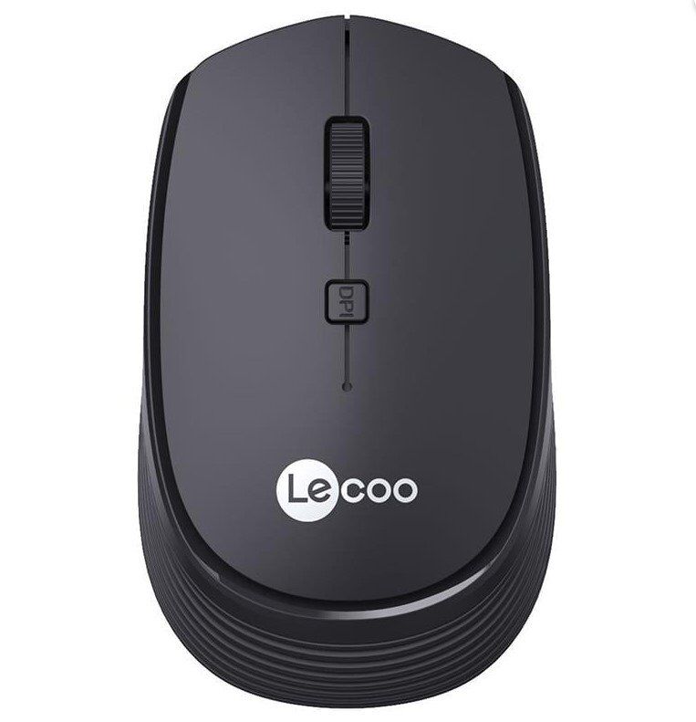 Lenovo Lecoo WS202 1600 DPI 4 Tuşlu Siyah Kablosuz Mouse
