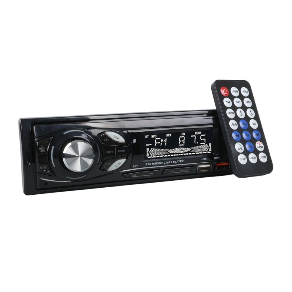 Carstar CS-107 Çift USB/SD/FM/AUX/Bluetooth Oto Teyp