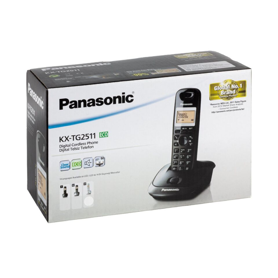 Panasonic KX-TG2511 Beyaz Dect Telsiz Telefon