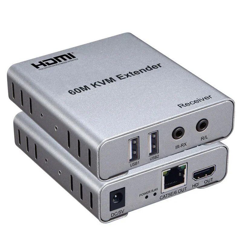 Powermaster PM-22508 60m HDMI KVM Extender