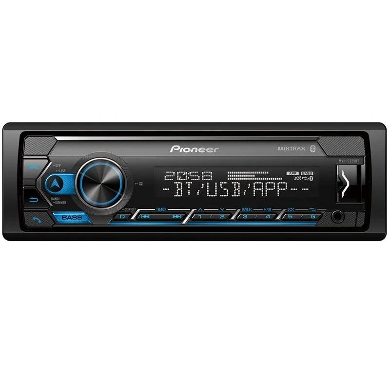 Pioneer MVH-S325BT USB-FM-AUX-Bluetooth 4x50 W Mekaniksiz Oto Teyp
