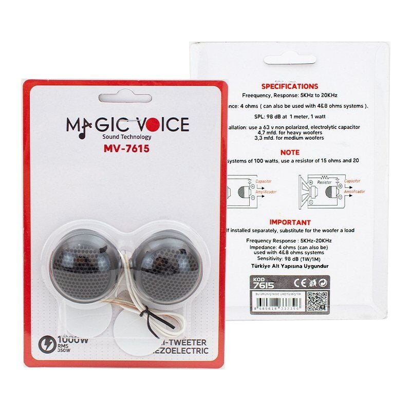 MagicVoice MV-7615 Tweeter