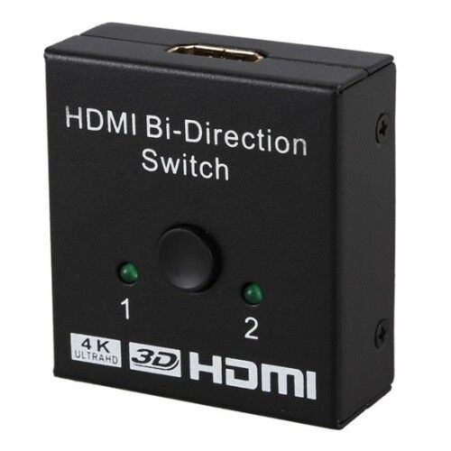 Powermaster Çift Yönlü 2 Port HDMI Çoklayıcı Birleştirici Switch