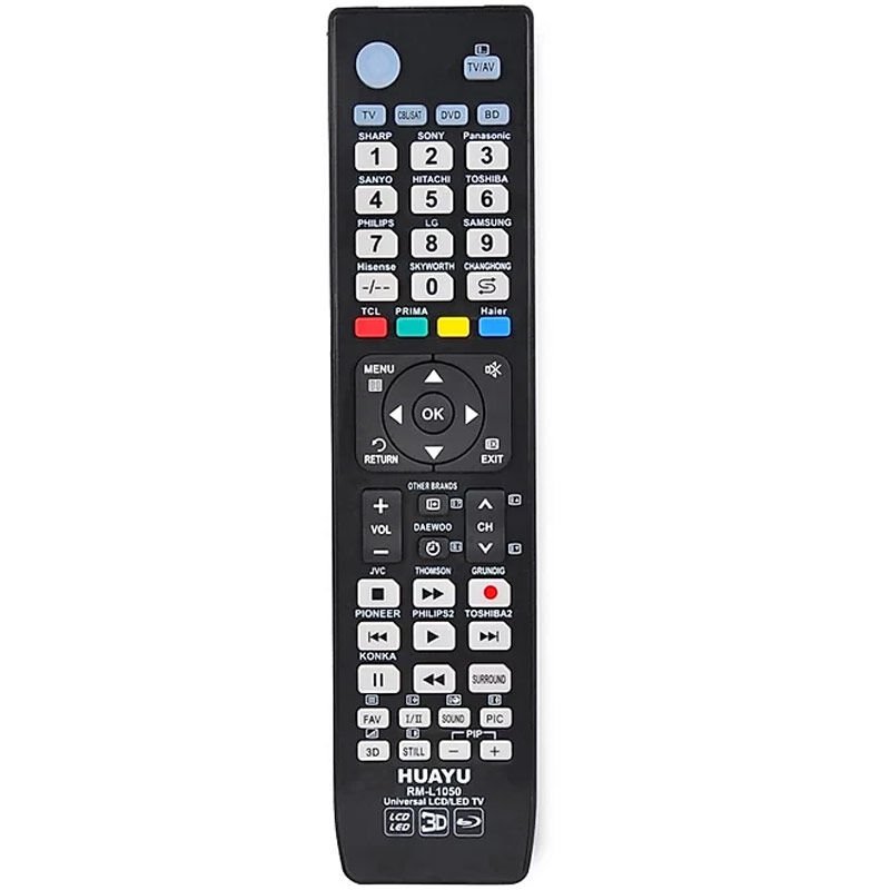Huayu RM-L1050 Tv Sat Dvd Bd Universal Kumanda