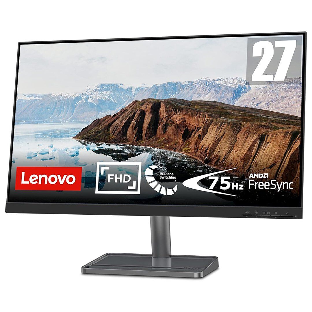 Lenovo L27I-30 27'' 4Ms 75Hz FHD Ekran IPS Gaming Ofis Freesync Monitör