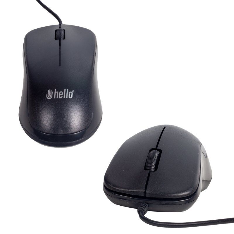 Hello HL-38 Siyah 1000 DPI Kablolu Optik Mouse