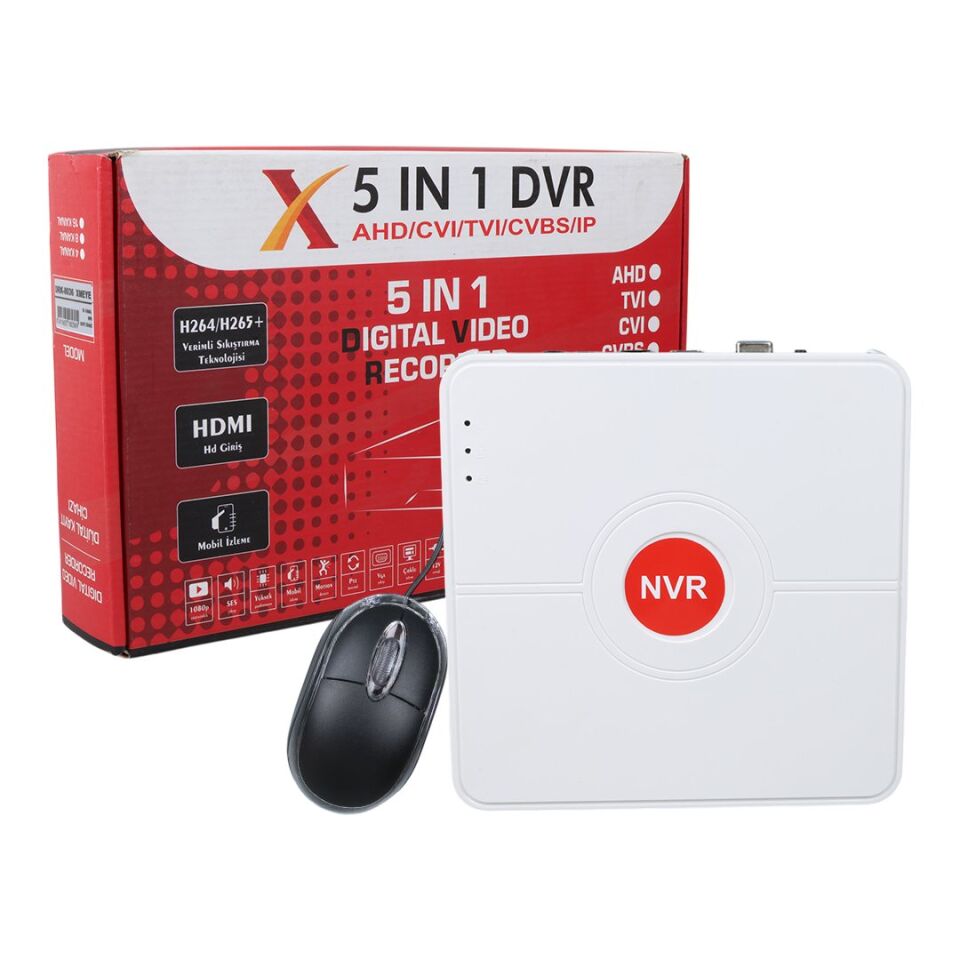 Drk DRK-8036 36 Kanal 8 MP H265+ Nvr Kayıt Cihazı