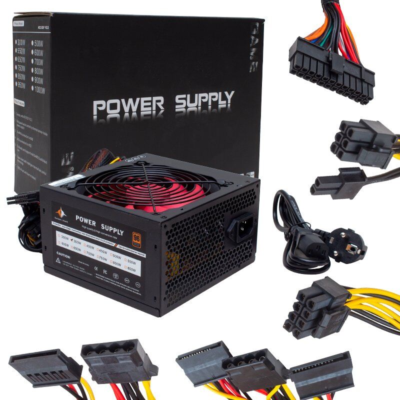 Powermaster PM-4264 ATX 12V V2.3 20+4 PIN 350 Watt Power Supply