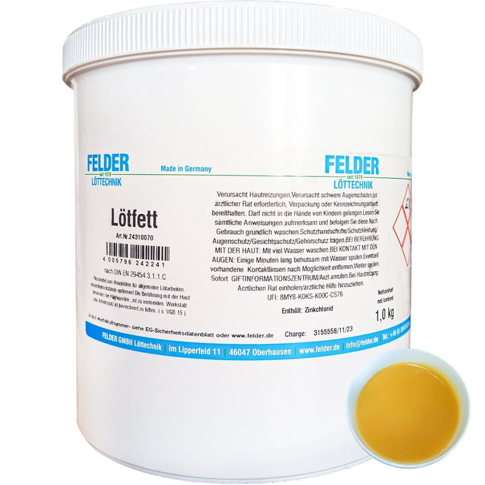 Lötfett Felder EL 42/58 SMD Soft Solder Pasta