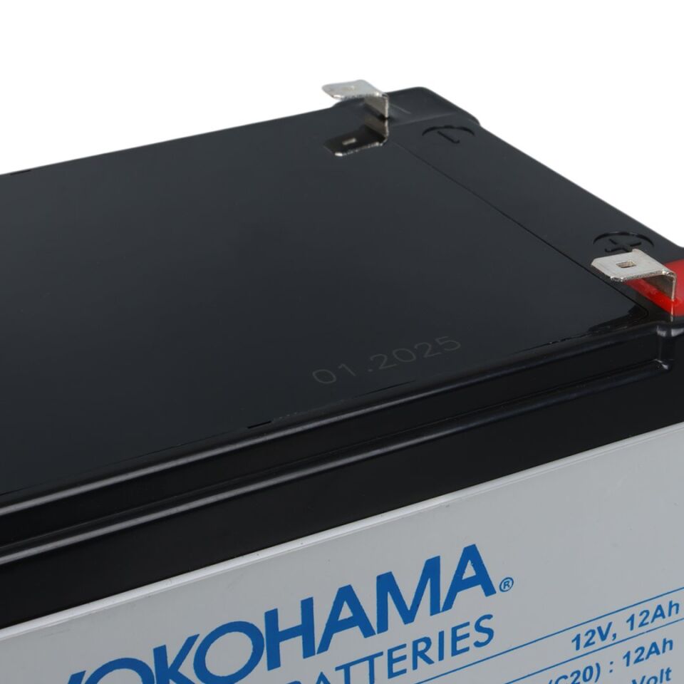 Yokohama YH-121.2 12 Volt 12 Amper Akü (151x98x95 mm)