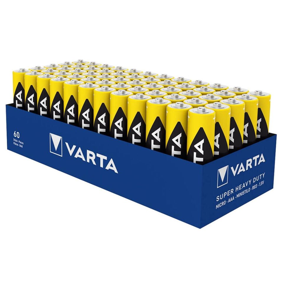 Varta Superlife Çinko AAA İnce Kalem Kumanda Pili