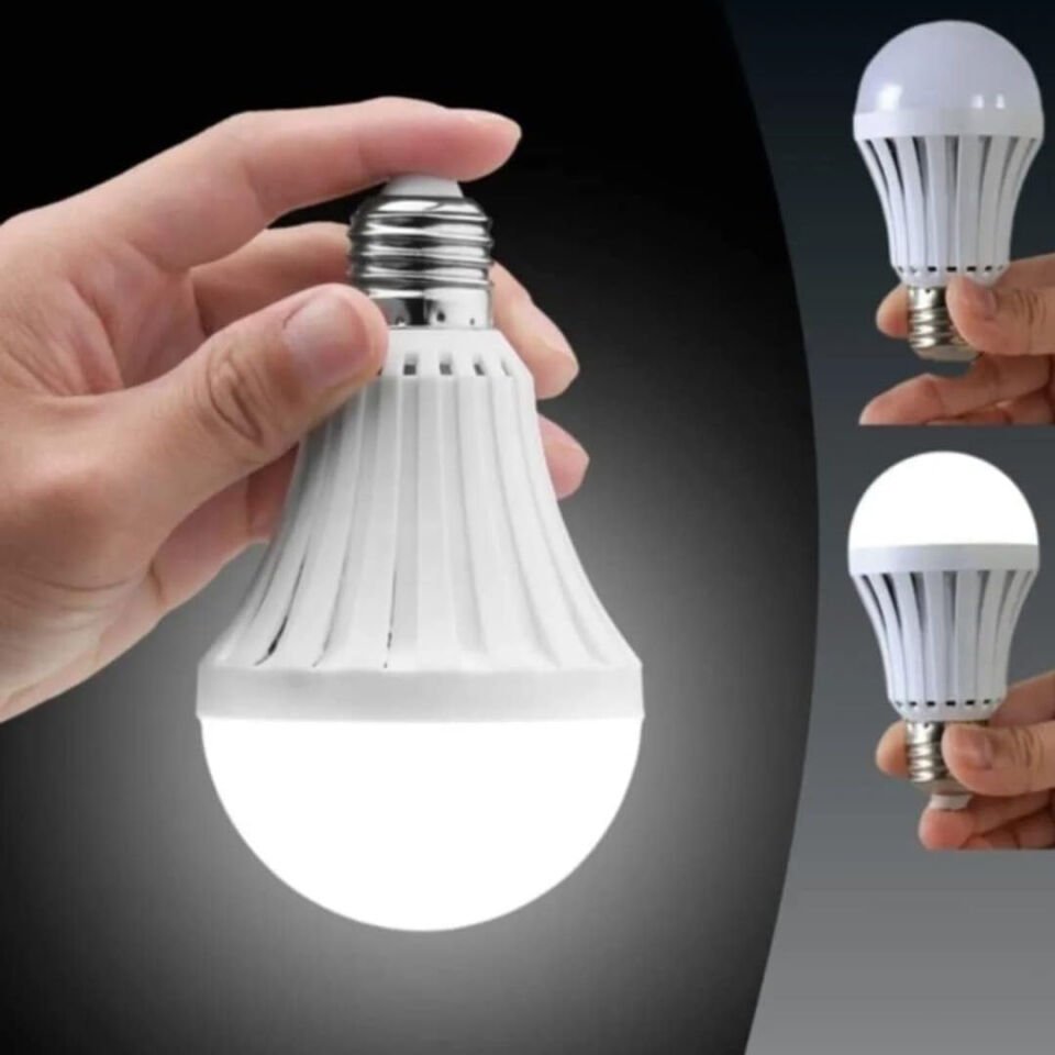 Powermaster 5 Watt E27 220 V 6500K Beyaz Şarjlı Led Ampul