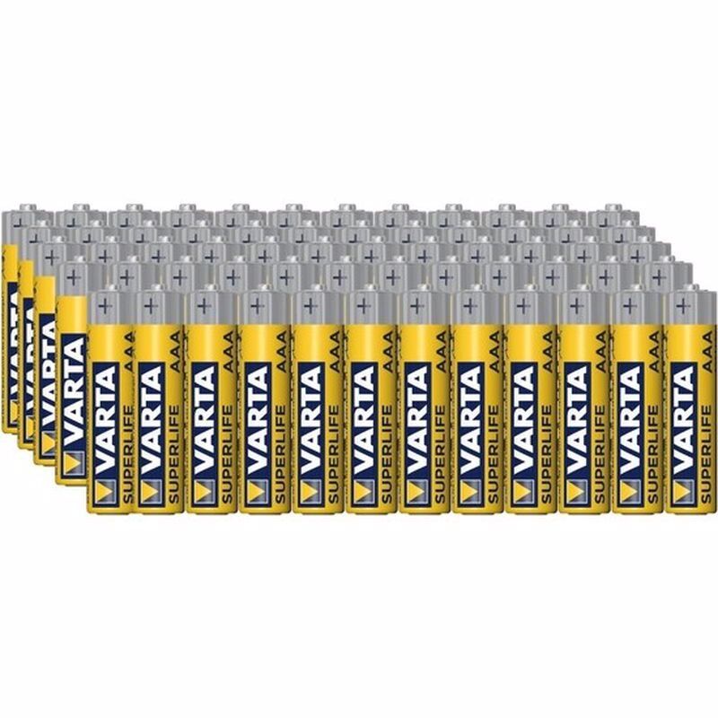 Varta Superlife Çinko AA Kalem Pil (60'lı Paket)