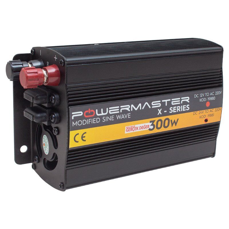 Powermaster PWR300-24 24 Volt 300 Watt Modified Sinus İnverter