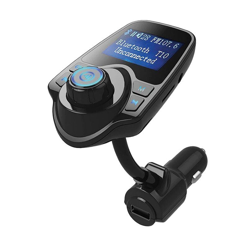 Hello T10 USB SD AUX Bluetooth Destekli 2.1A FM Transmitter