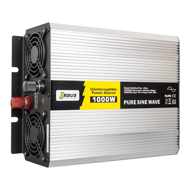 Orbus Tsi1000w 12 Volt 1000 Watt Tam Sinüs Şarjlı İnverter