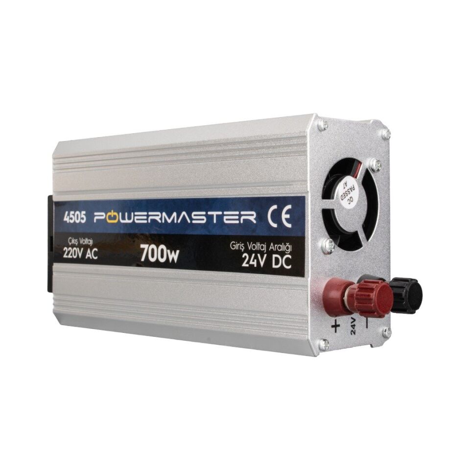 PowerMaster PM-4505 24 Volt - 700 Watt Modifiye Sinüs İnverter