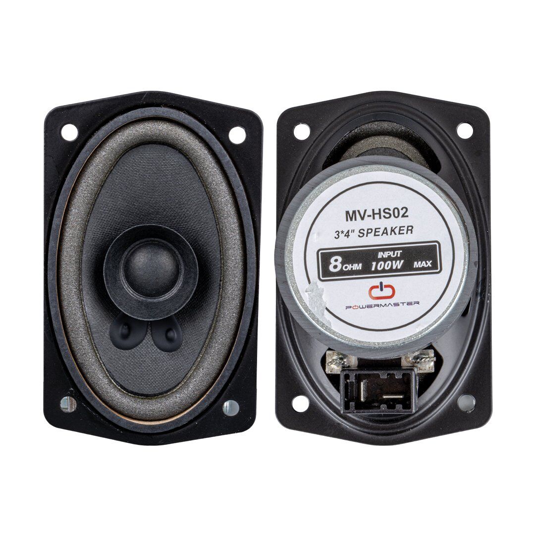 Magicvoice MV-HS02 3X4'' 7.5X10 Cm 8 Ohm Max 100 Watt Oval Oto Hoparlör