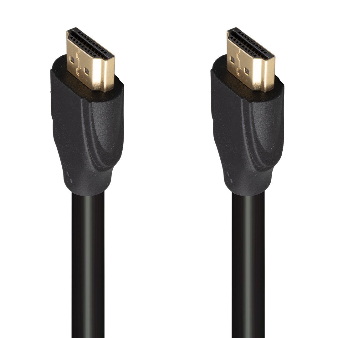 Fully G-507K Plastik Düz Siyah 25 Metre Gold Hdmi Kablo