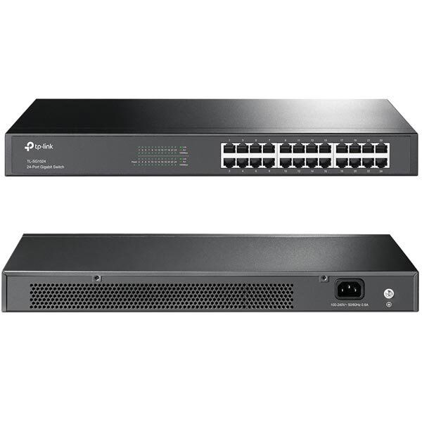 Tp-Link TL-SG1024 24 Port 10-100-1000 Mbps Rackmount Gigabit Switch