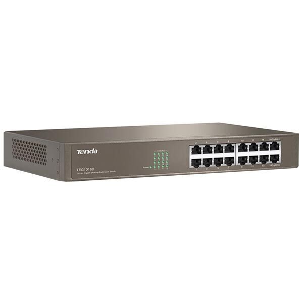 Tenda TEG1016D 16 Port Gigabit Rackmount Switch