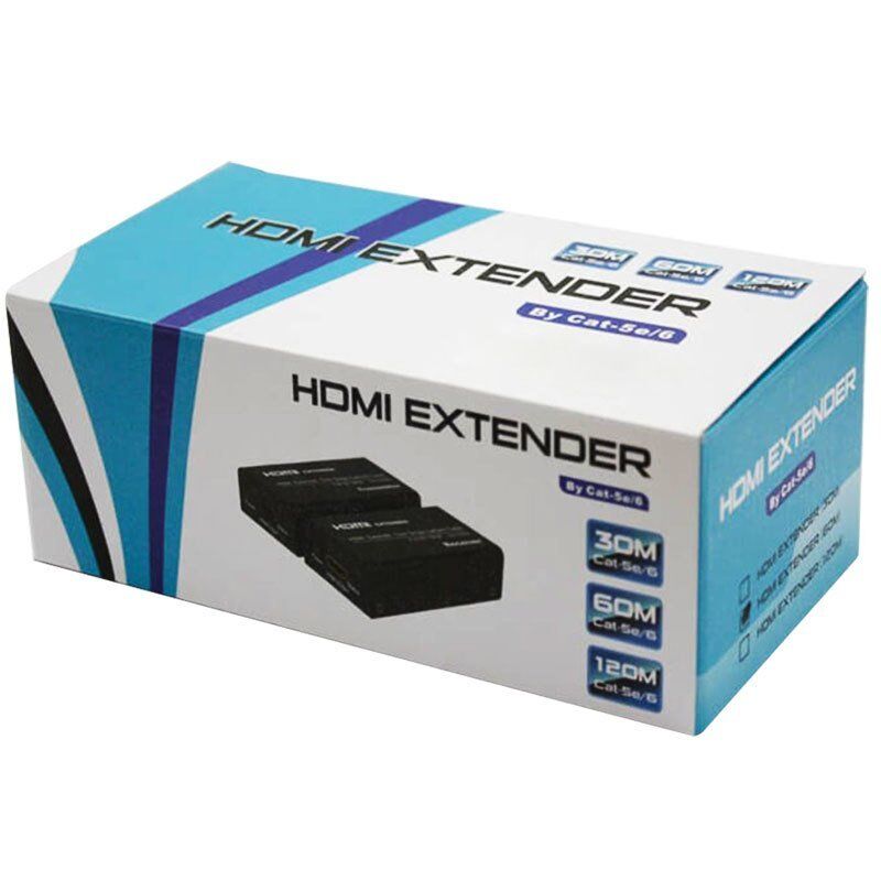 Powermaster HDMI To Cat5-Cat6 Extender 60 Metre Uzatıcı