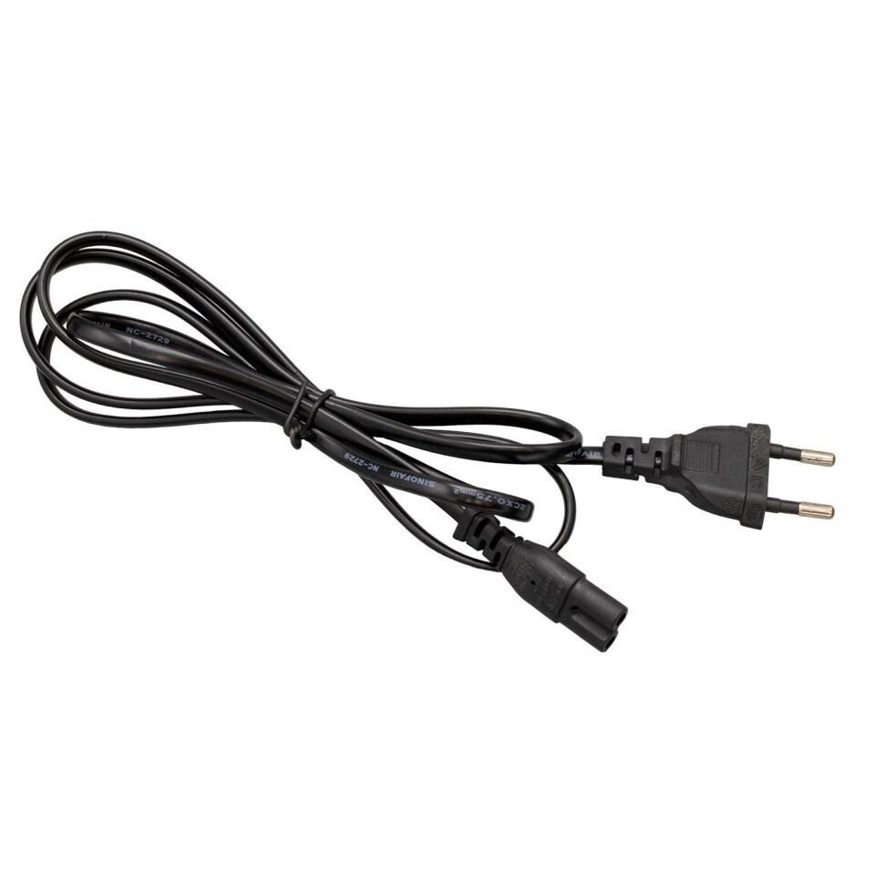 Technomax TM-4104 Siyah 1.5 Metre Teyp Fişi Cereyan Kablosu