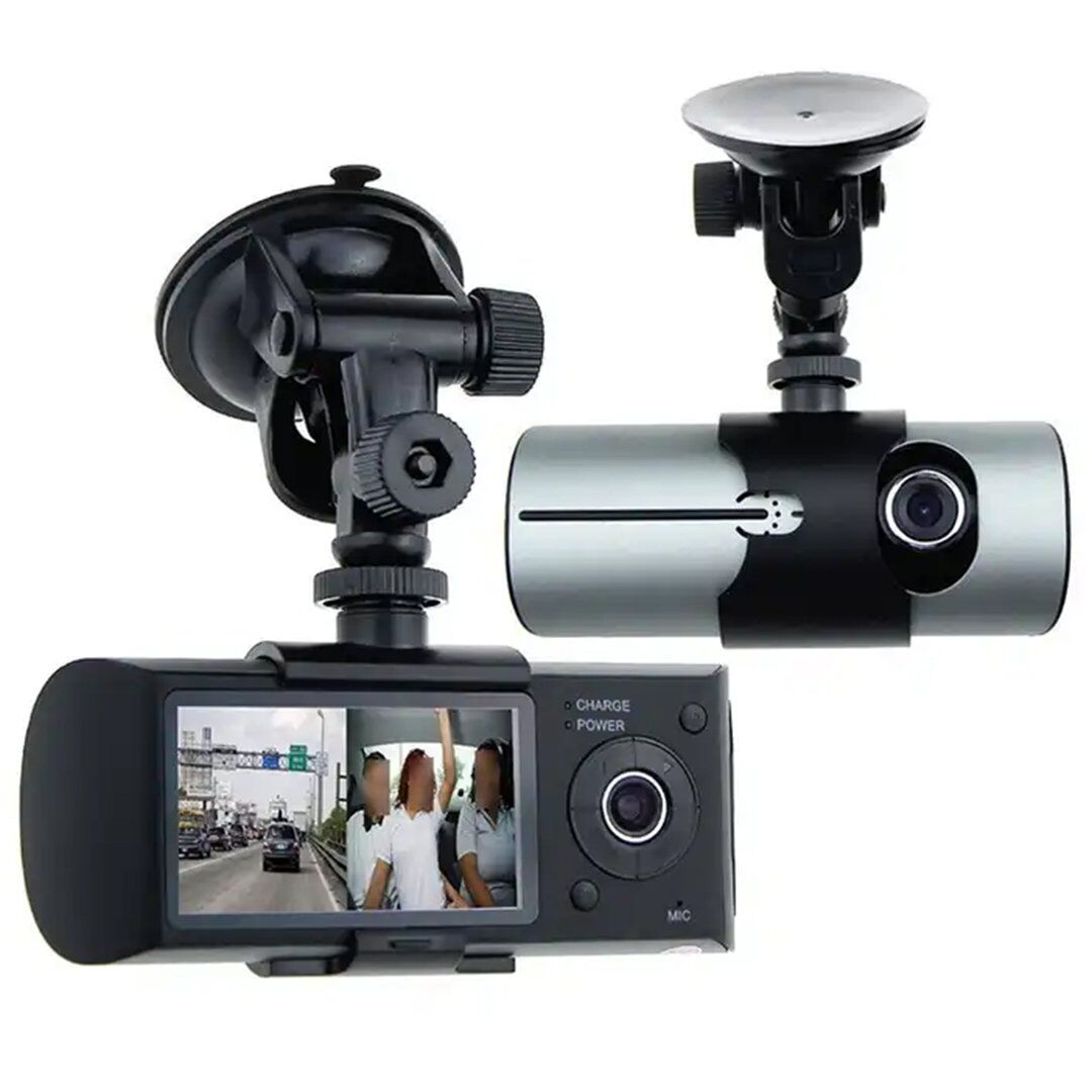 PowerMaster R300 GPS Destekli Çift Kameralı Araç İçi Kamera