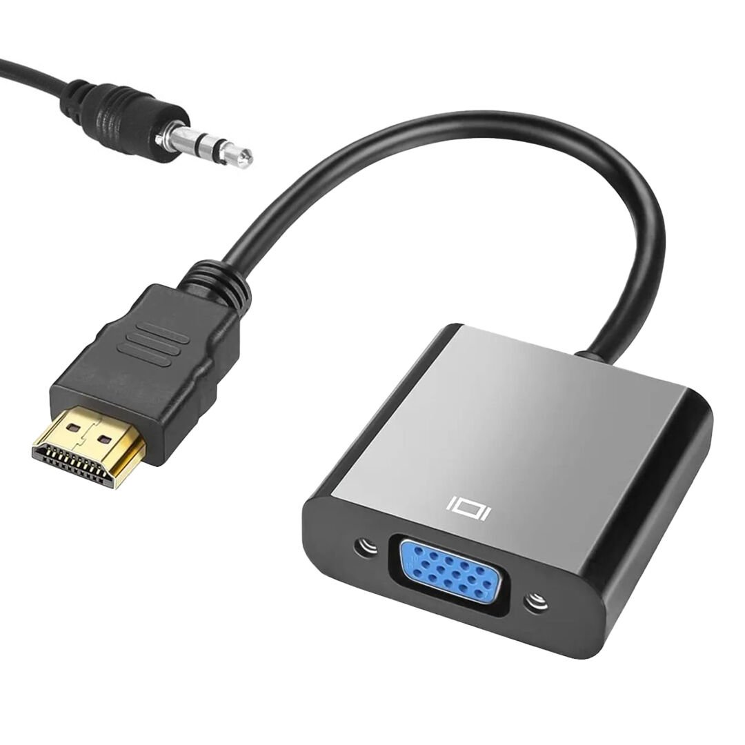 Fully G-537L HDMI to VGA Çevirici Adaptör Ses Çıkışlı