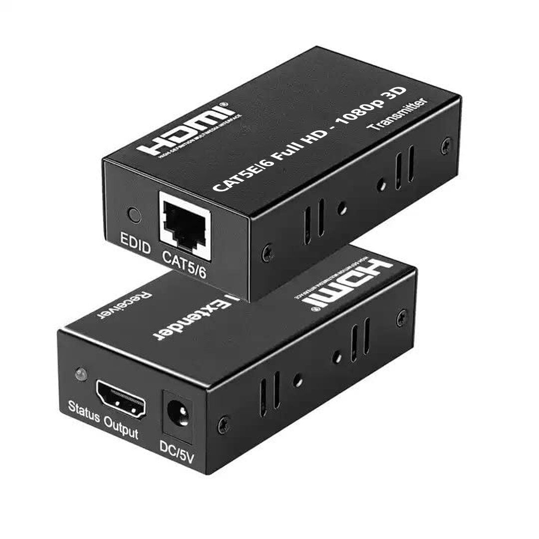 HyTech HY-HDEX60 HDMI CAT6 60 Metre Uzatıcı Extender