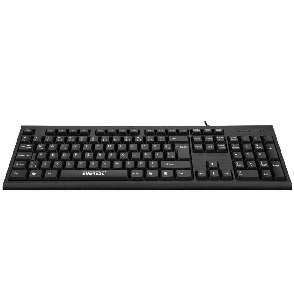 Everest KB-871U Siyah Q Usb Standart Klavye